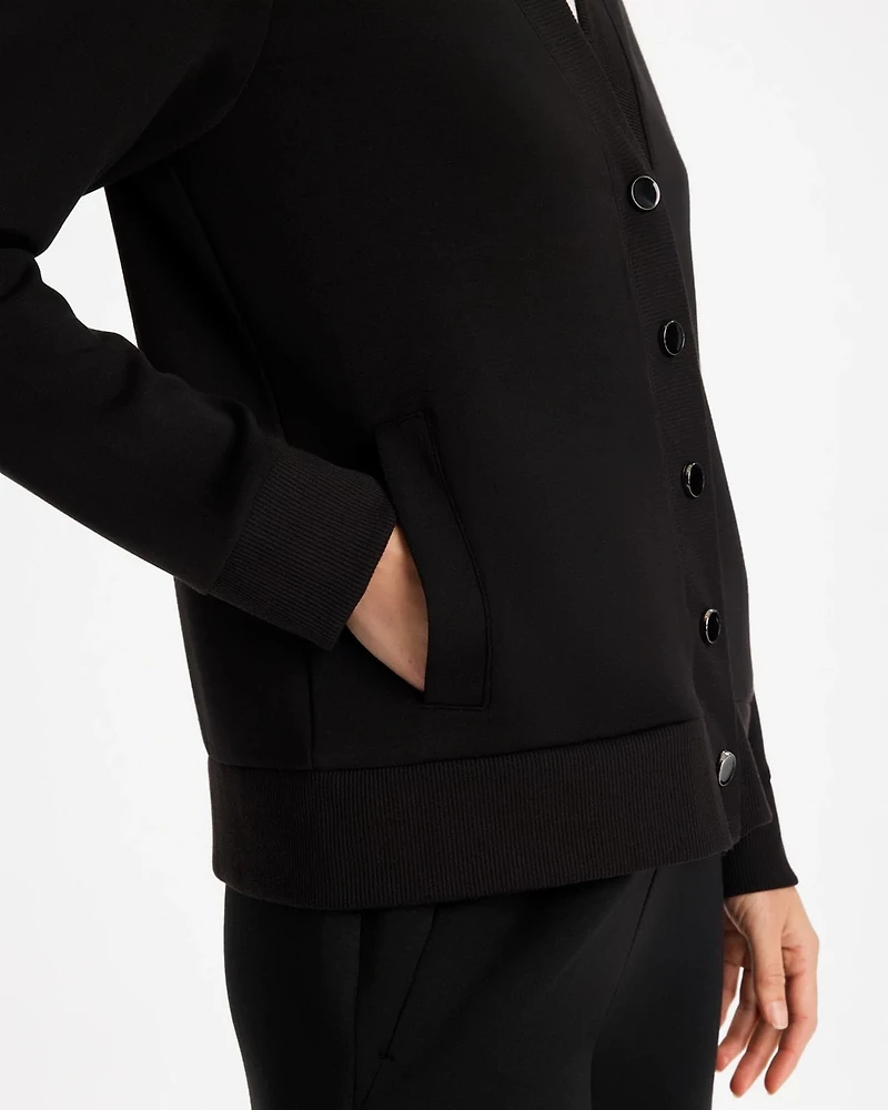 Zenergy® Soft Rib Detail Cardigan