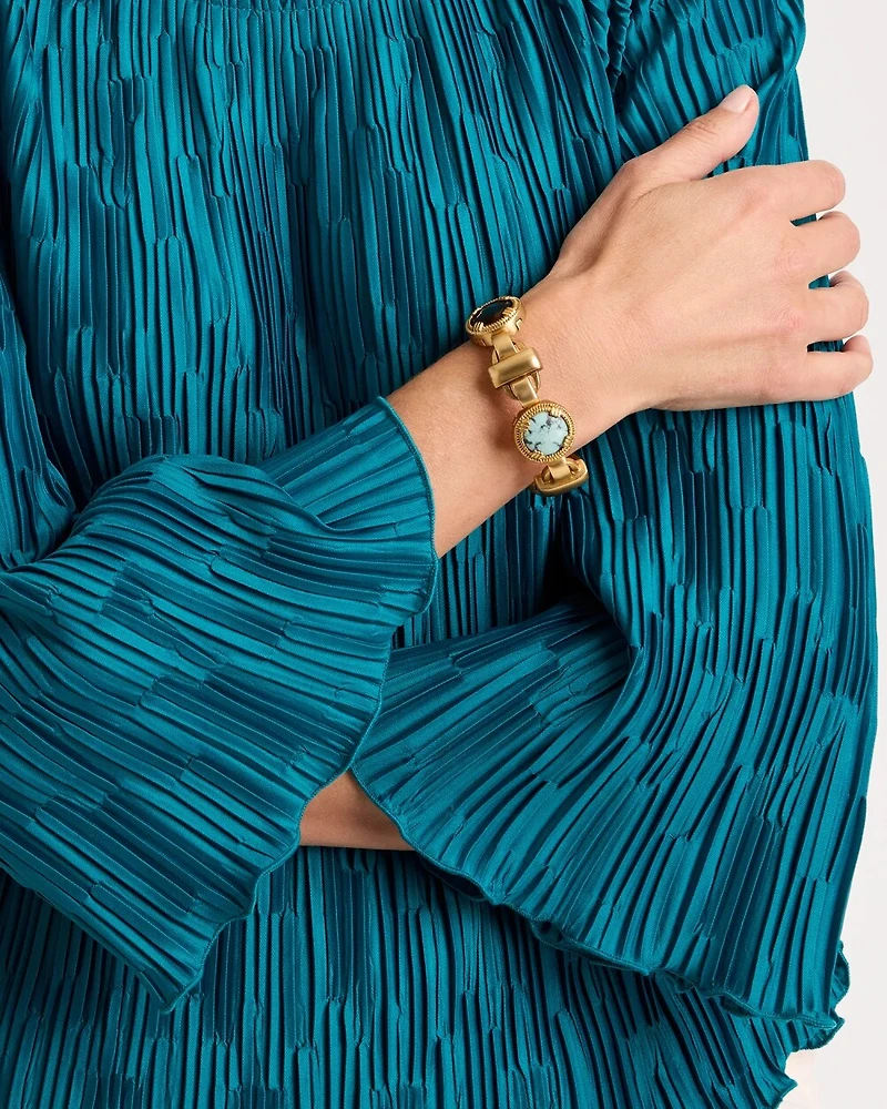 Turquoise Tortoise Collection Stretch Bracelet