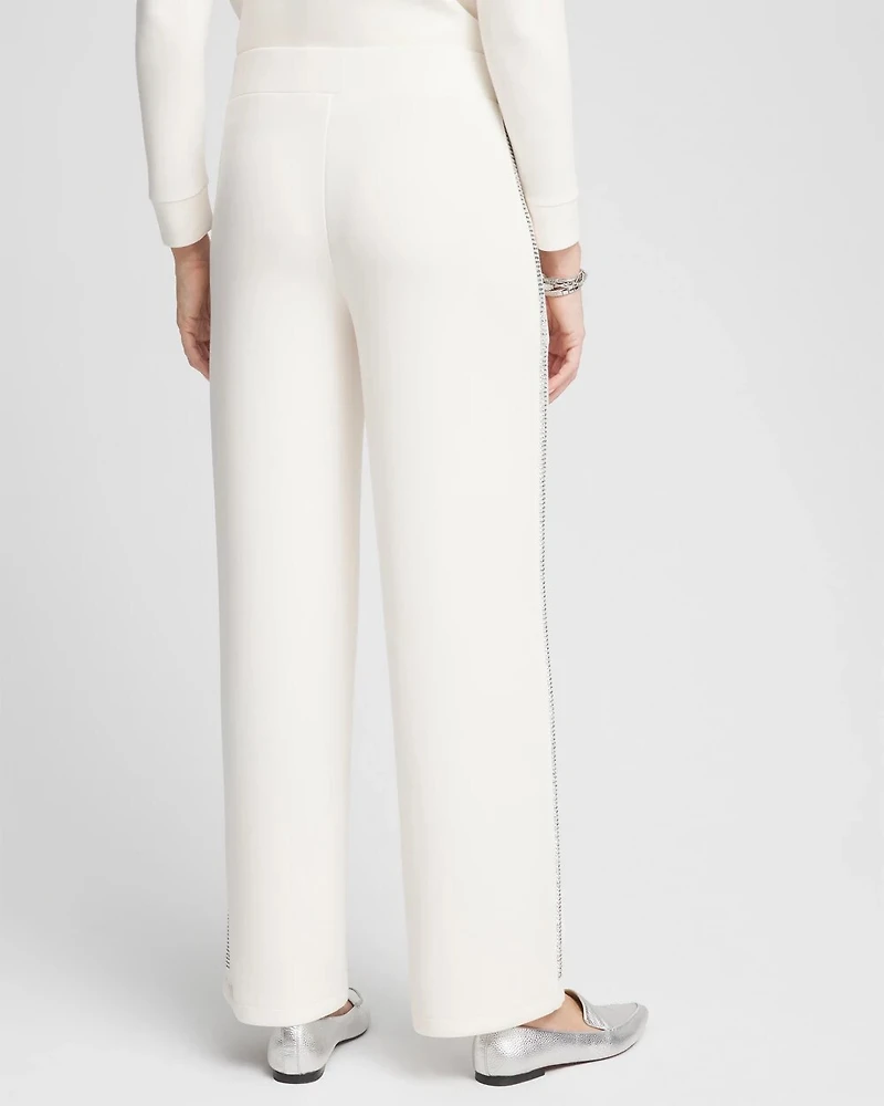 Zenergy® Scuba Embellished Pants