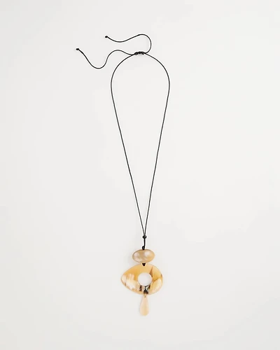 Adjustable Horn Necklace