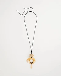Adjustable Horn Necklace