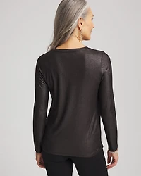 Touch of Cool™ Foil Long Sleeve Layering Tee