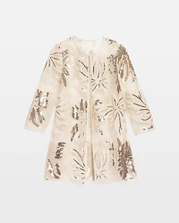 Travelers™ Collection Sequin-Mesh Jacket