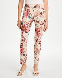 Printed Brigitte™ Slim Pull-On Ankle Pants