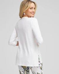 Henley Side Slit Tunic