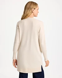 Ella Metallic Pocketed Cardigan
