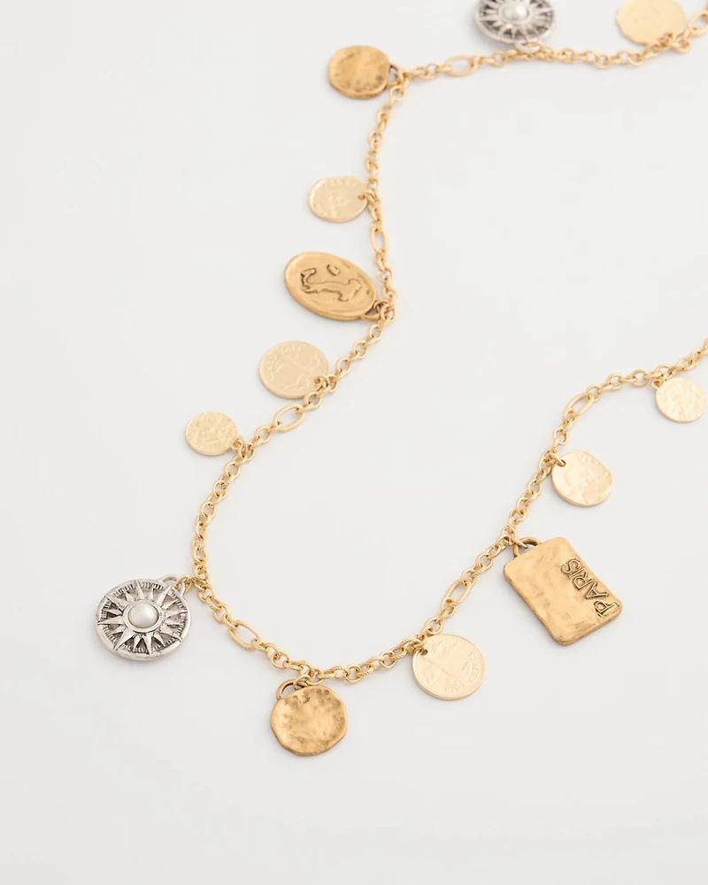 Travel The World Charm Necklace