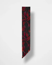Velvet Rose Skinny Scarf