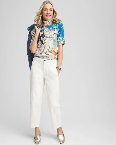 Utility Tapered Jeans