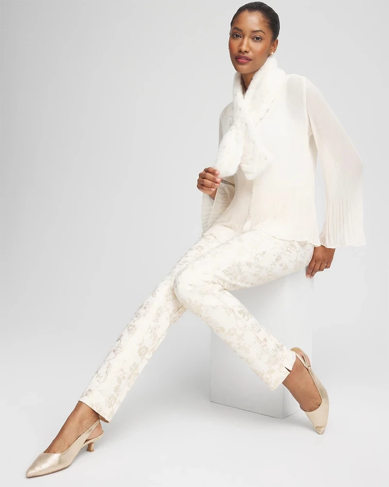 Pleated Georgette Blouse