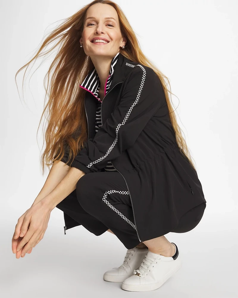 Zenergy® UPF Lattice-Trim Jacket