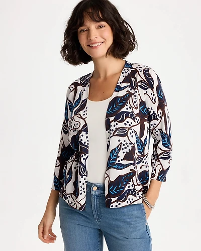 Printed Summer Romance Cardigan