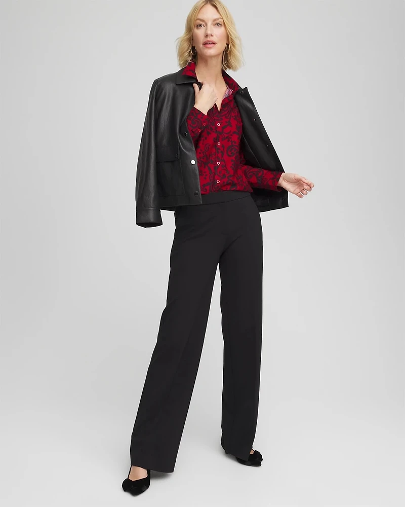 No Iron™ Vinstra Scrolls Shirt