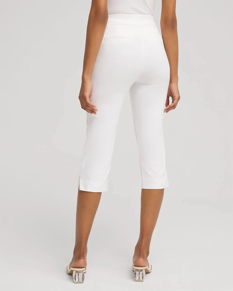 Brigitte™ Rivet Pull-On Capri Pants
