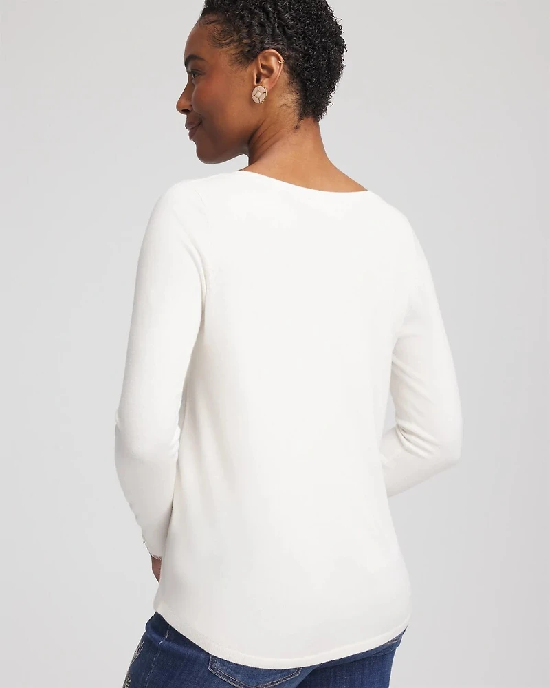 Ella Bateau Pullover Sweater