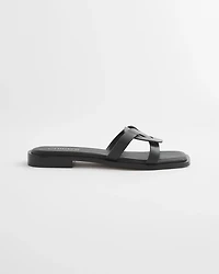 Leather Slides