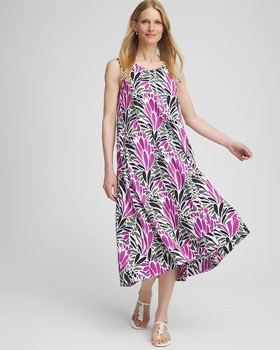 Zenergy® UPF Floral Sleeveless Dress