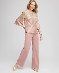Ombré Sequin Tee