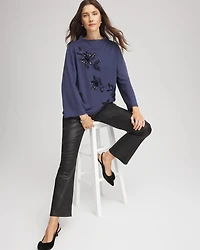 Embellished Structured Top