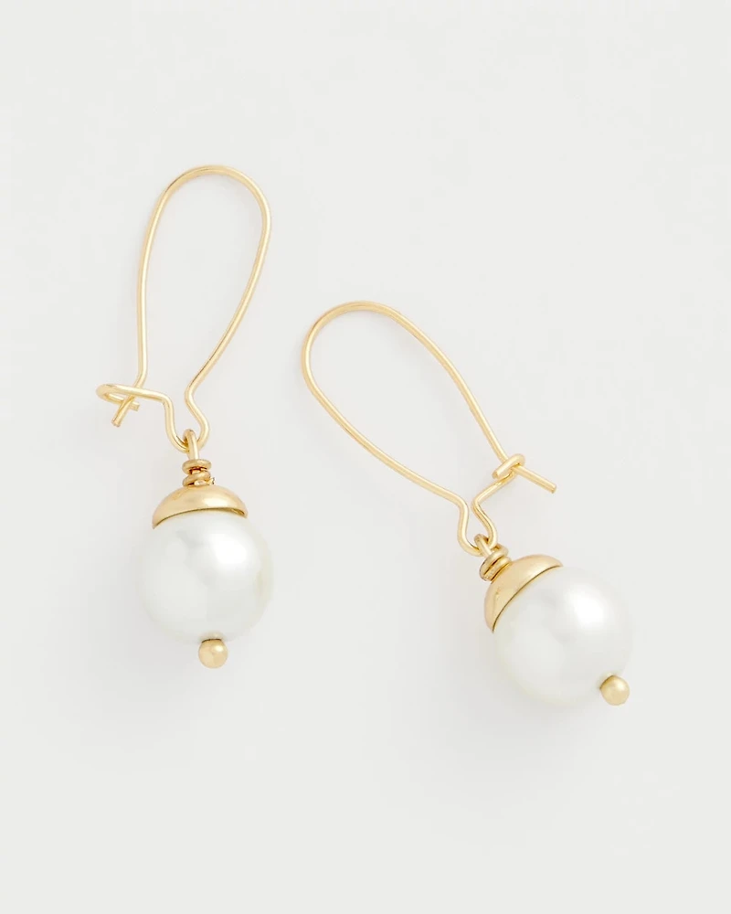 Mixed Metal Stud Earrings