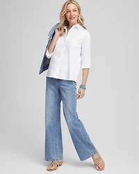 High Rise Wide Leg Jeans