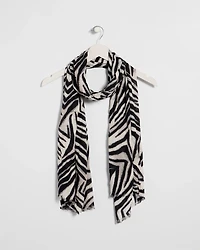 Zebra Animal Print Oblong Scarf