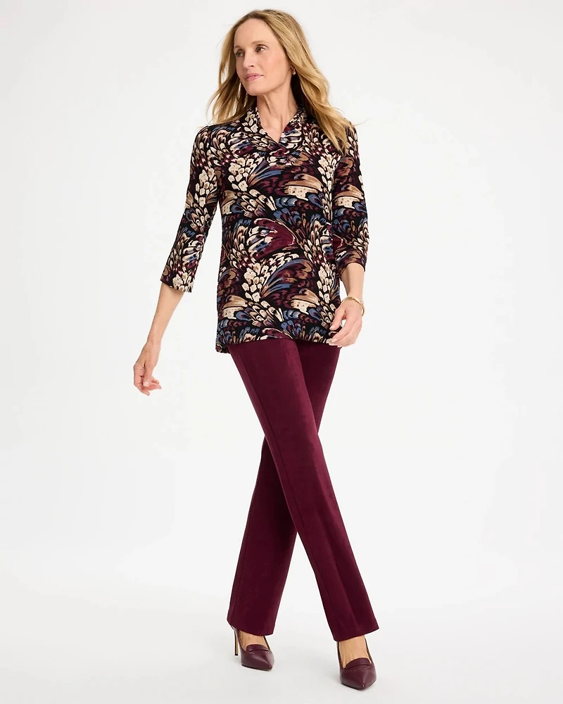 Travelers™ Artisanal Shawl-Collar Tunic