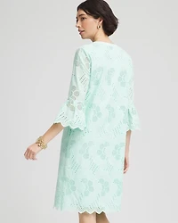Eyelet Cotton Voile Dress
