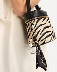 Satin Scarf Bag Charm Key Chain