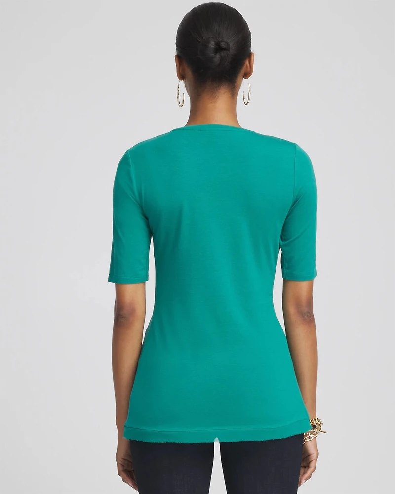 Touch of Cool™ Draped Tunic