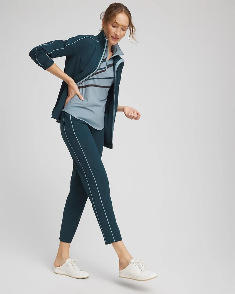 Zenergy® UPF Contrast Ankle Pants