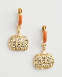 Pumpkin Drop Earrings