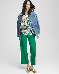 Brigitte™ Wide-Leg Cropped Pants