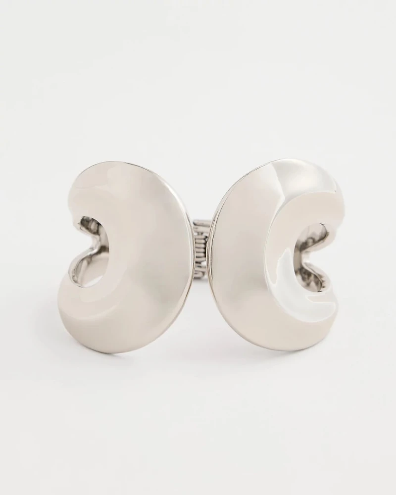 Round Hinge Cuff Bracelet