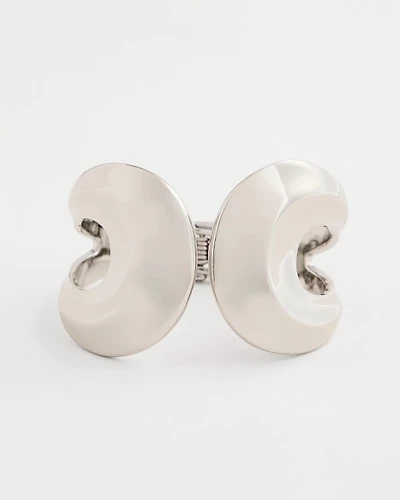 Round Hinge Cuff Bracelet