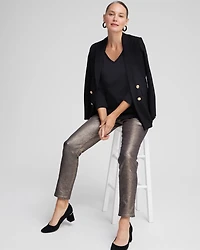 3/4 Sleeve V-Neck Tee