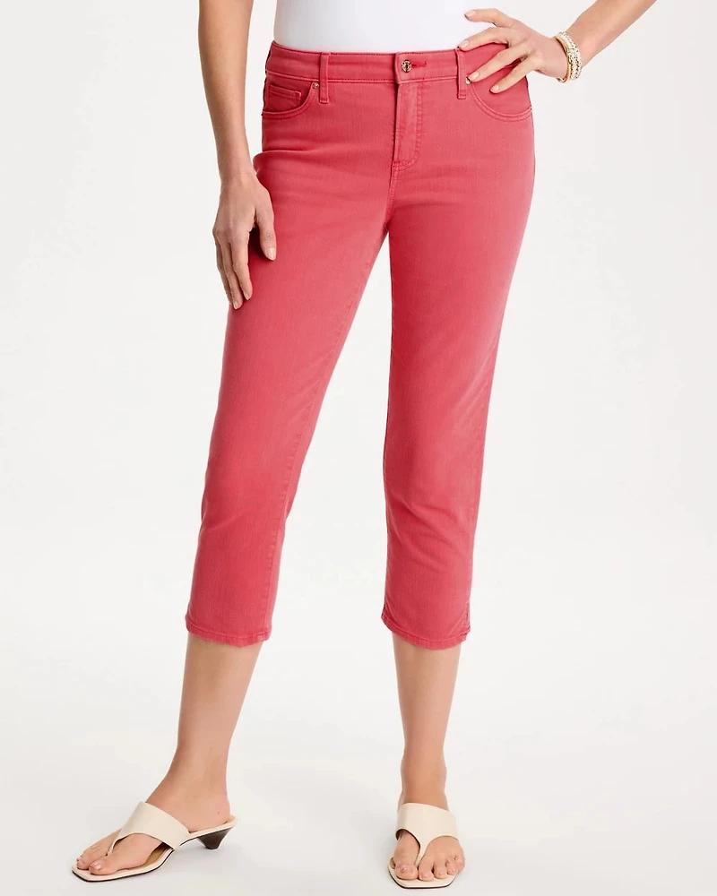 Girlfriend Slim Capri Jeans