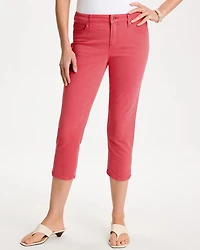 Girlfriend Slim Capri Jeans