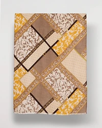 Paisley Print Block Oblong Scarf