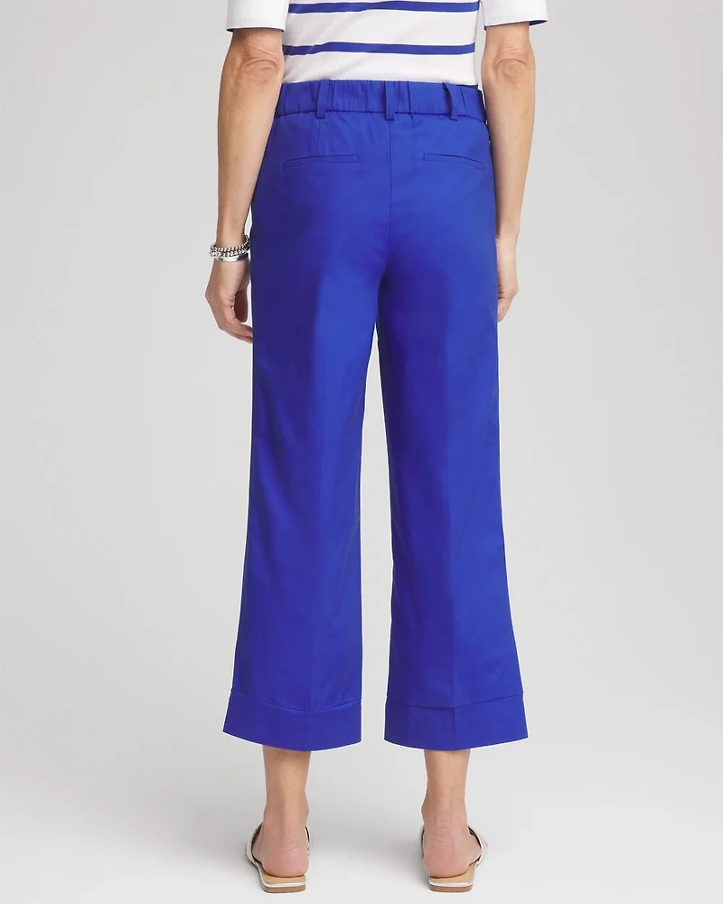 Lightweight Relaxed Straight Cropped Pants