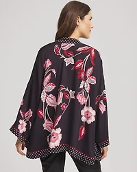 Short Floral Kimono