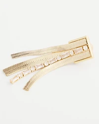 Snake Chain Linear Earrings