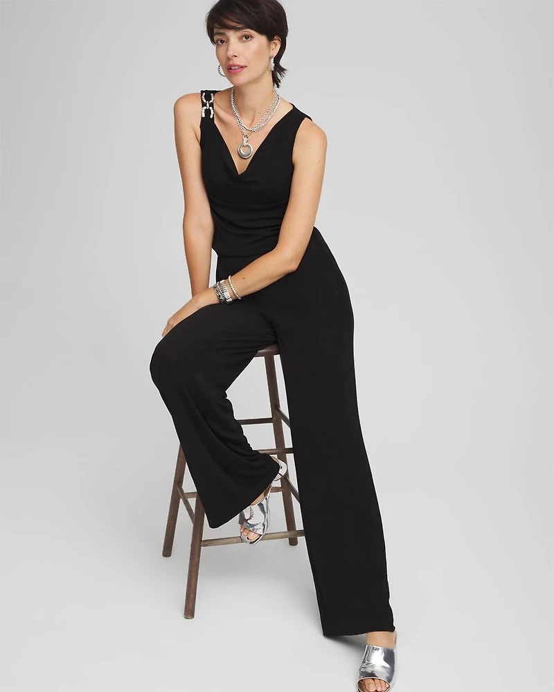 Travelers™ Drape Neck Jumpsuit