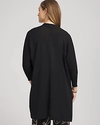 Long & Tie-Front Cardigan