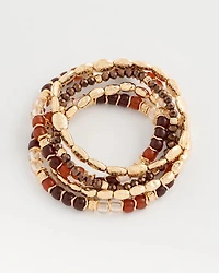 Layering Stretch Bracelet Set of Five