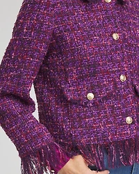 Fringe Tweed Jacket