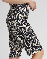 Travelers™ Leaf Print Bermuda Shorts