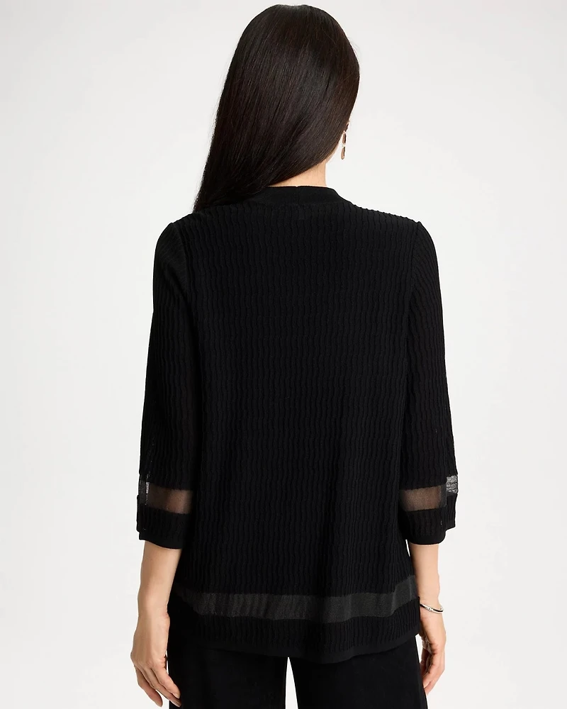 Travelers™ Sheer Stripe Cardigan