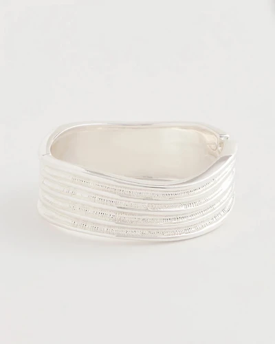 Silvertone Cuff Bracelet