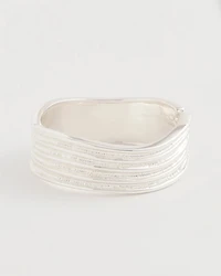 Silvertone Cuff Bracelet